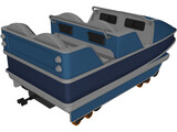Cart 3D Model