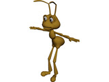 Cartoon Ant 3D Model preview