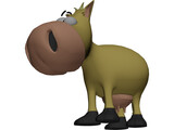 Cartoon Cow 3D Model