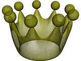 Cartoon Crown 3D Model