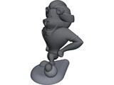 Cartoon Lion 3D Model preview