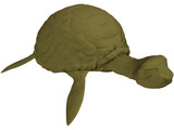 Cartoon Turtle 3D Model