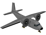 CASA C212-200 Aviocar 3D Model