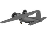 CASA C212-200 Aviocar 3D Model