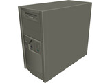 Case Mini Tower 3D Model preview