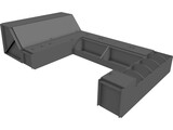 Case Wall 3D Model preview