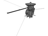 Cassini Orbiter NASA Probe 3D Model preview