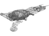Caster Gun 3D Model
