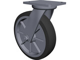 Caster Wheel 3D Model preview