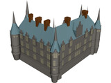 Castle 3D Model preview