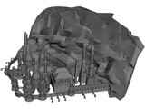Castle 3D Model preview