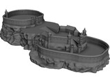 Castlte 3D Model preview