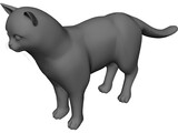 Cat 3D Model preview
