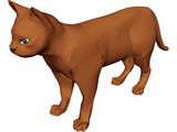 Cat 3D Model preview