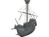 Catalan Ship 3D Model preview