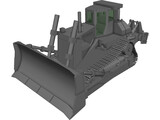 Caterpillar D8 Bulldozer 3D Model preview