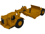 Caterpillar Grader 3D Model preview