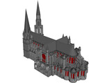 Cathedral Chartres 3D Model preview