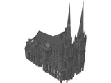 Cathedral Clermont 3D Model