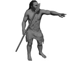 Caveman Hunter 3D Model preview