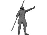 Caveman Hunter 3D Model