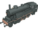 CC201 Locomotive 3D Model preview