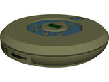 CD Player 3D Model preview