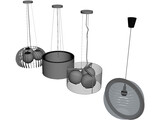 Ceiling Light Collection 3D Model preview