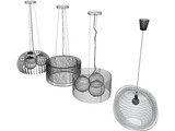 Ceiling Light Collection 3D Model