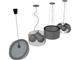 Ceiling Light Collection 3D Model