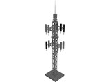 Cell Tower 3D Model preview