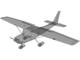 Cessna 150 3D Model
