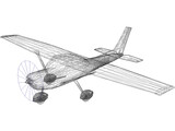Cessna 152 3D Model