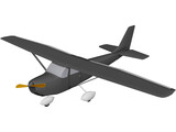 Cessna 172 3D Model preview