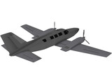 Cessna 402C 3D Model