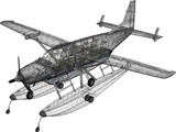 Cessna Caravan 3D Model