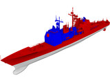 CG-49 Vincennes 3D Model preview