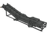 Chain Conveyor 3D Model