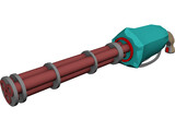 Chain Gun 3D Model preview