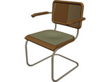 Chair Breuer 3D Model preview