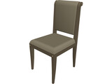 Chair Classic 3D Model preview