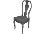 Chair Classic 3D Model preview