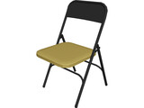 Chair Folding 3D Model preview