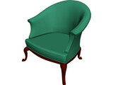 Chair Lounge 3D Model preview