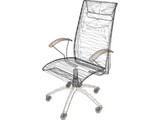 Chair Oxford Secretary 3D Model