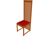 Chair Side 3D Model preview