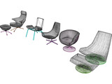 Chairs 3D Model