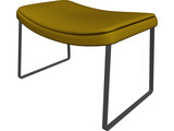 Chairs Italian Metropolitan 3D Model preview