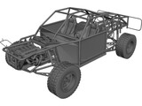 Champ Truck Chassis 3D Model preview