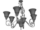 Chandelier 3D Model